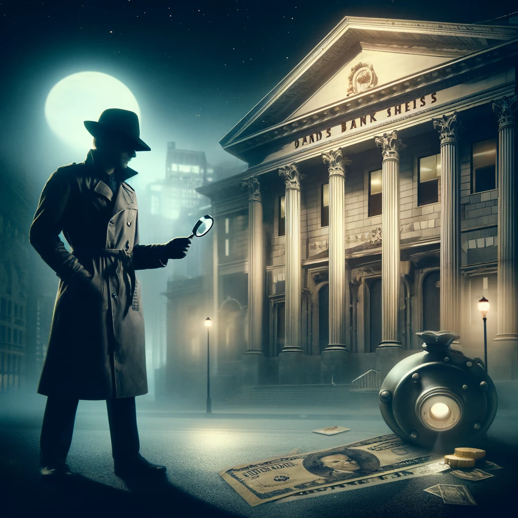 Words Detective Bank Heist: Mystery